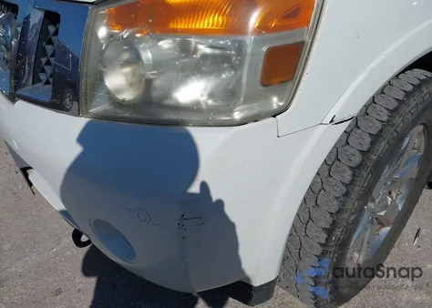 2010 Nissan Armada Platinum z USA, uszkodzony, nr VIN 5N1BA0NF6AN607748